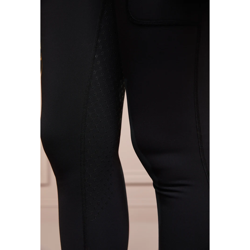 Holland Cooper Halcot Thermal Legging - Black-3